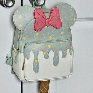 Danielle Nicole Disney Minnie Mouse Ice Cream Mini Backpack - BNWT
